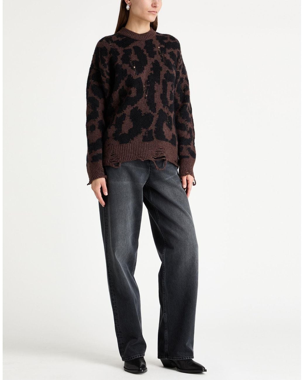 Laneus Black Pullover