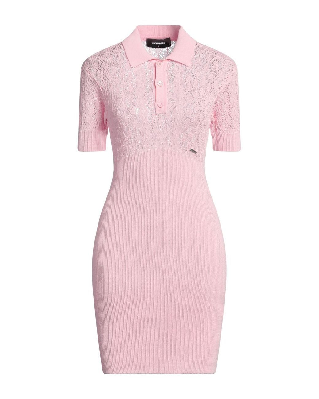 DSquared² Pink Mini Dress