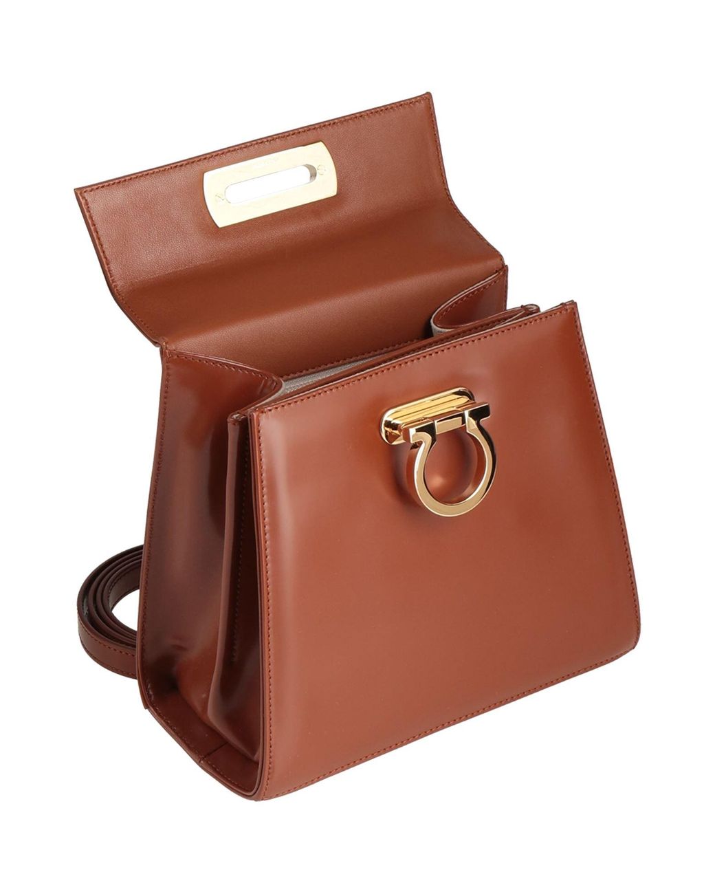 Ferragamo Brown Handbag
