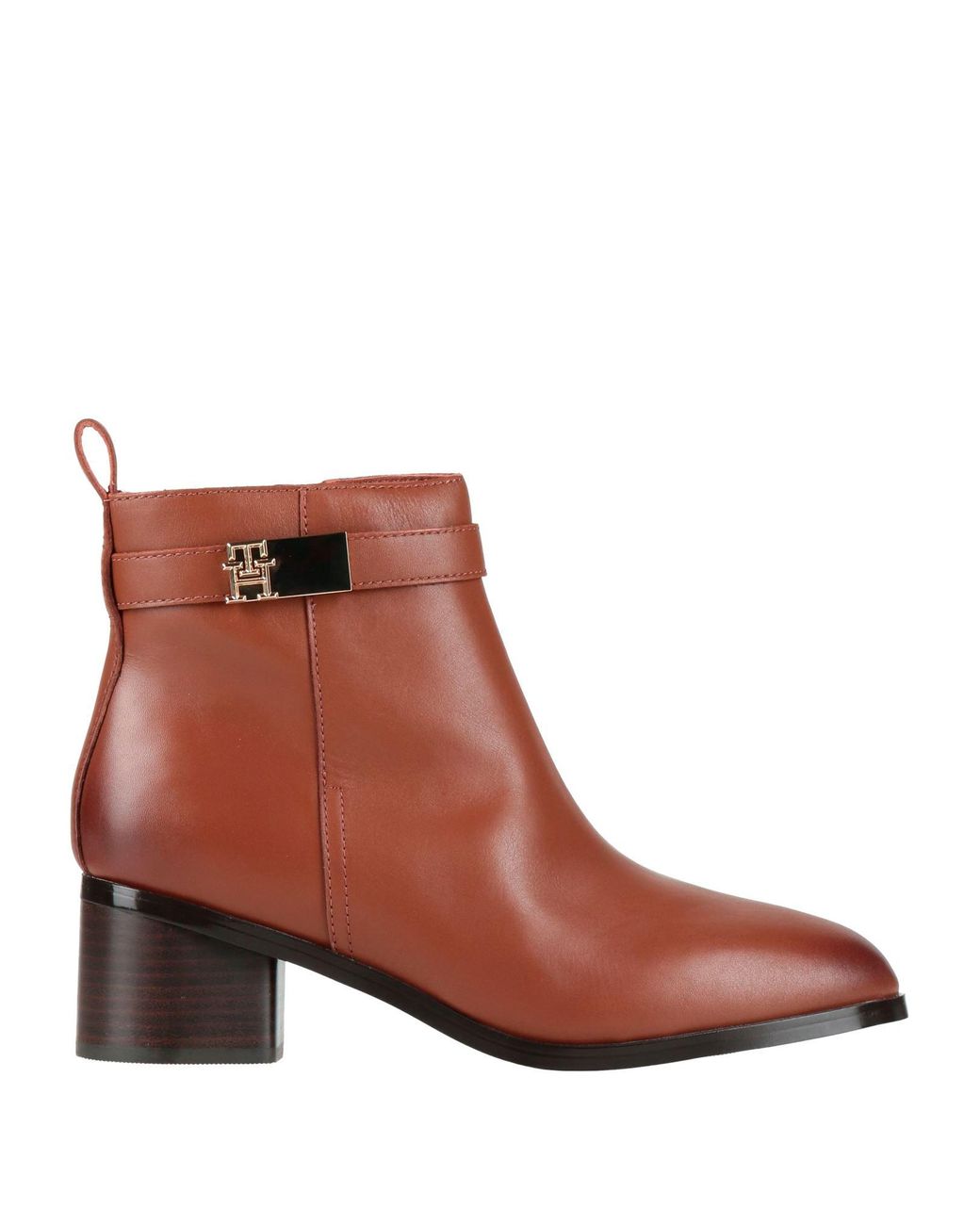 Tommy Hilfiger Brown Ankle Boots