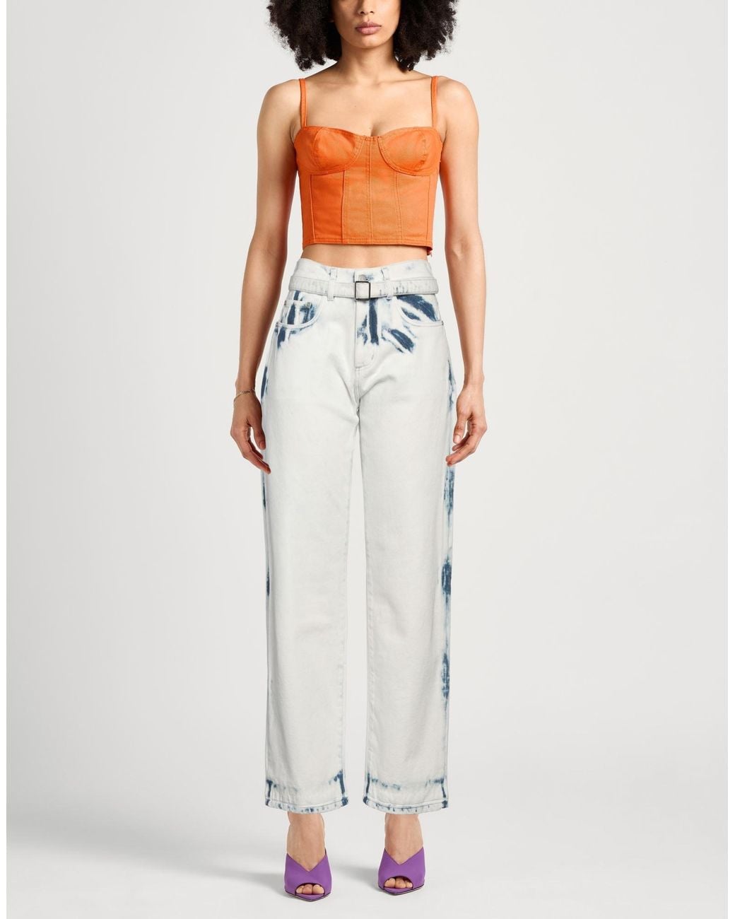 Proenza Schouler White Jeans Cotton