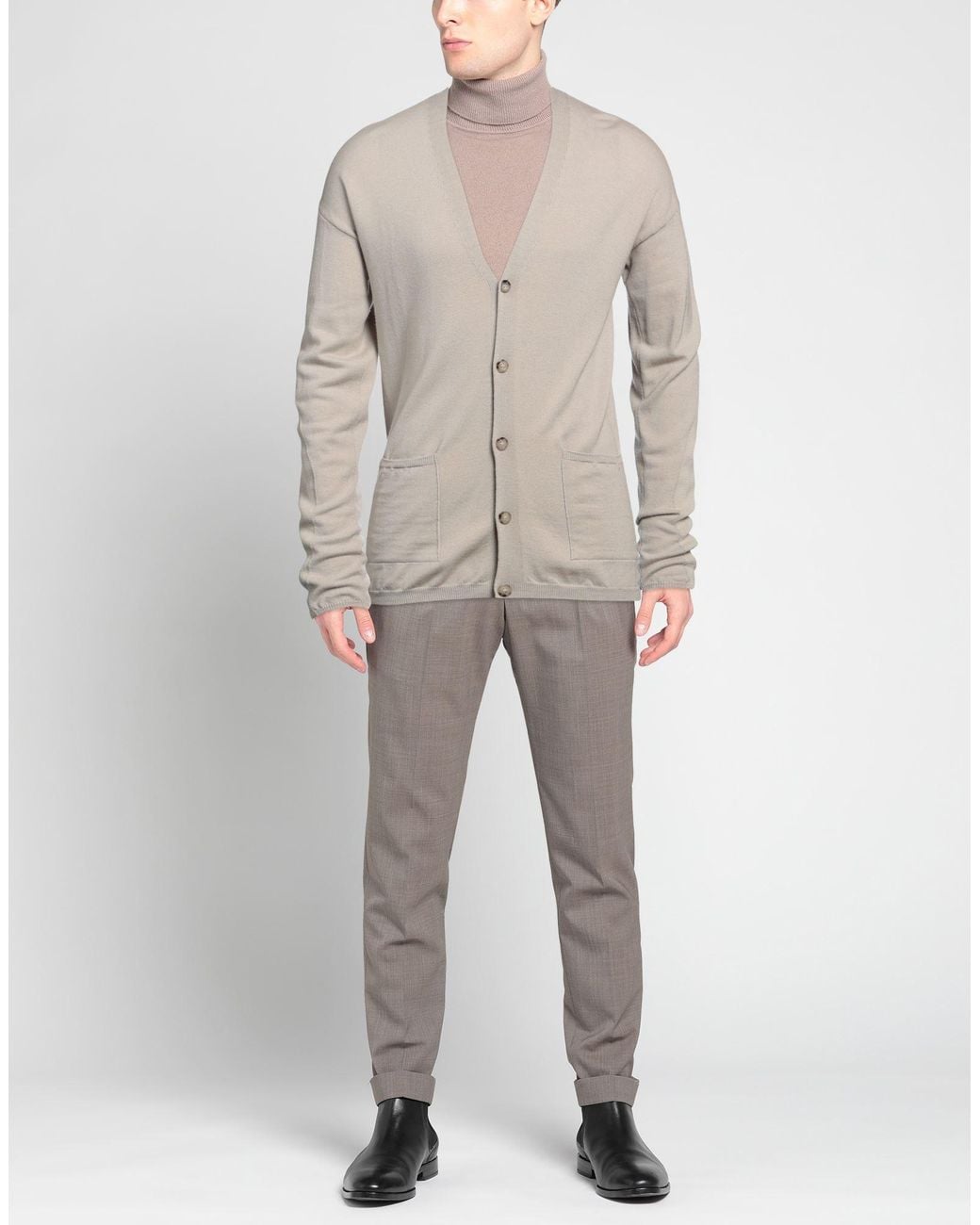 Rick Owens Natural Cardigan for men