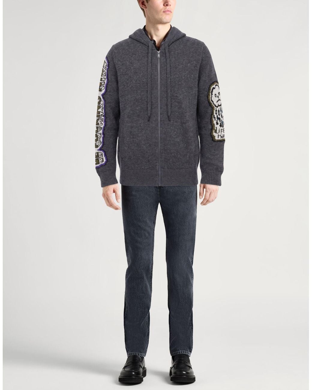 Zadig & Voltaire Gray Cardigan for men