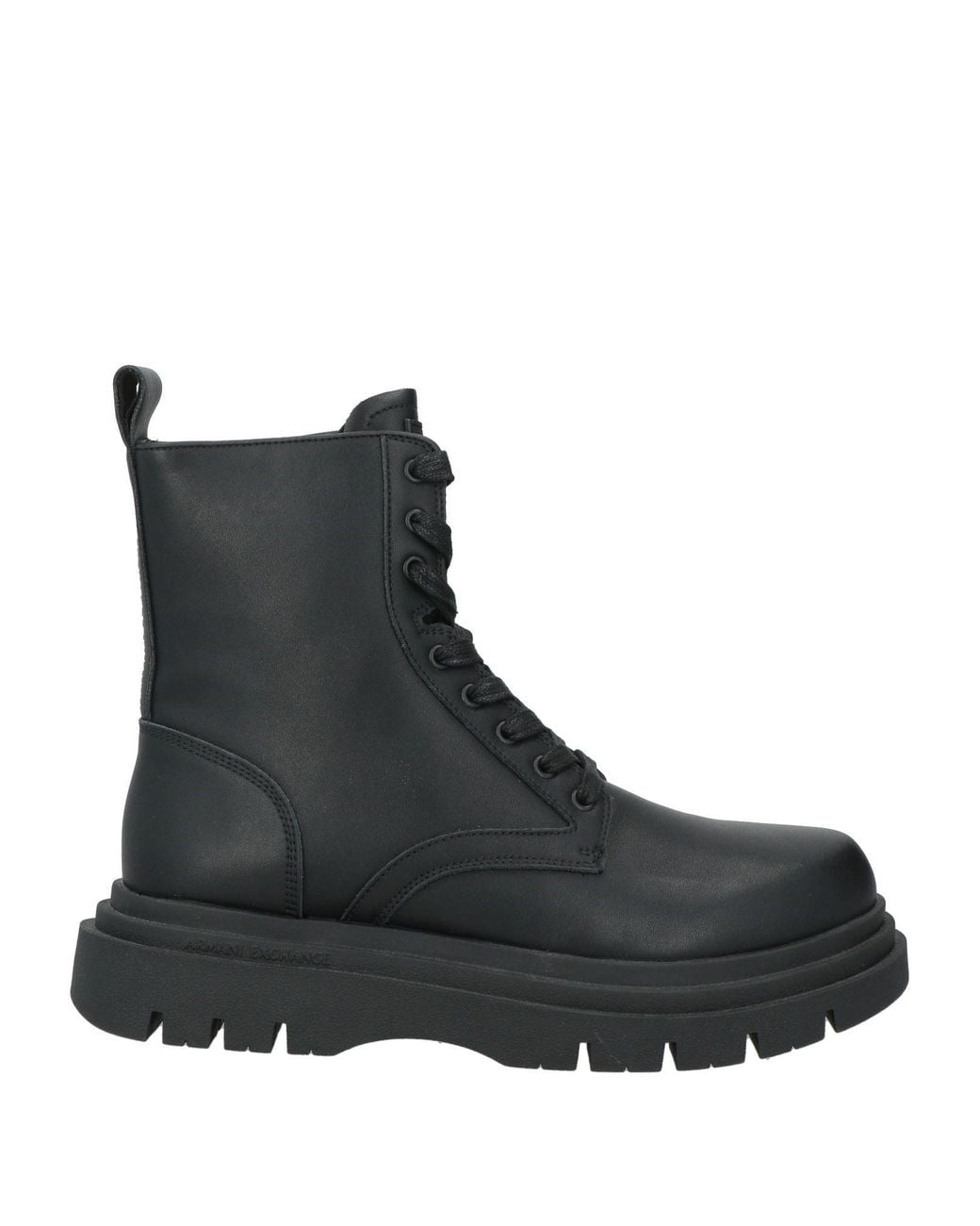 ARMANI EXCHANGE Black Ankle Boots for men