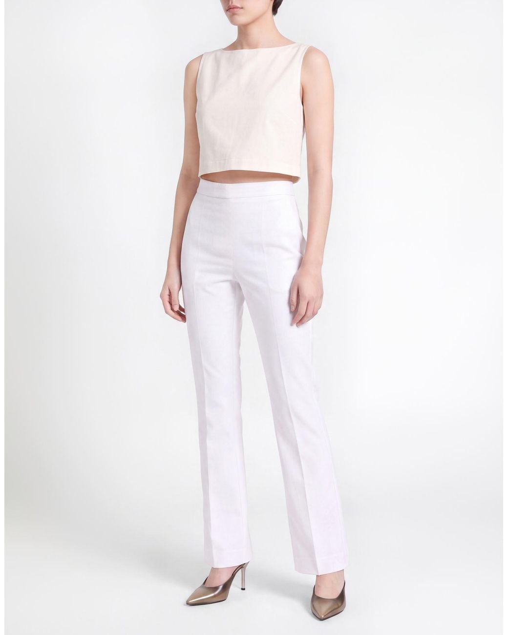 Sportmax White Trouser