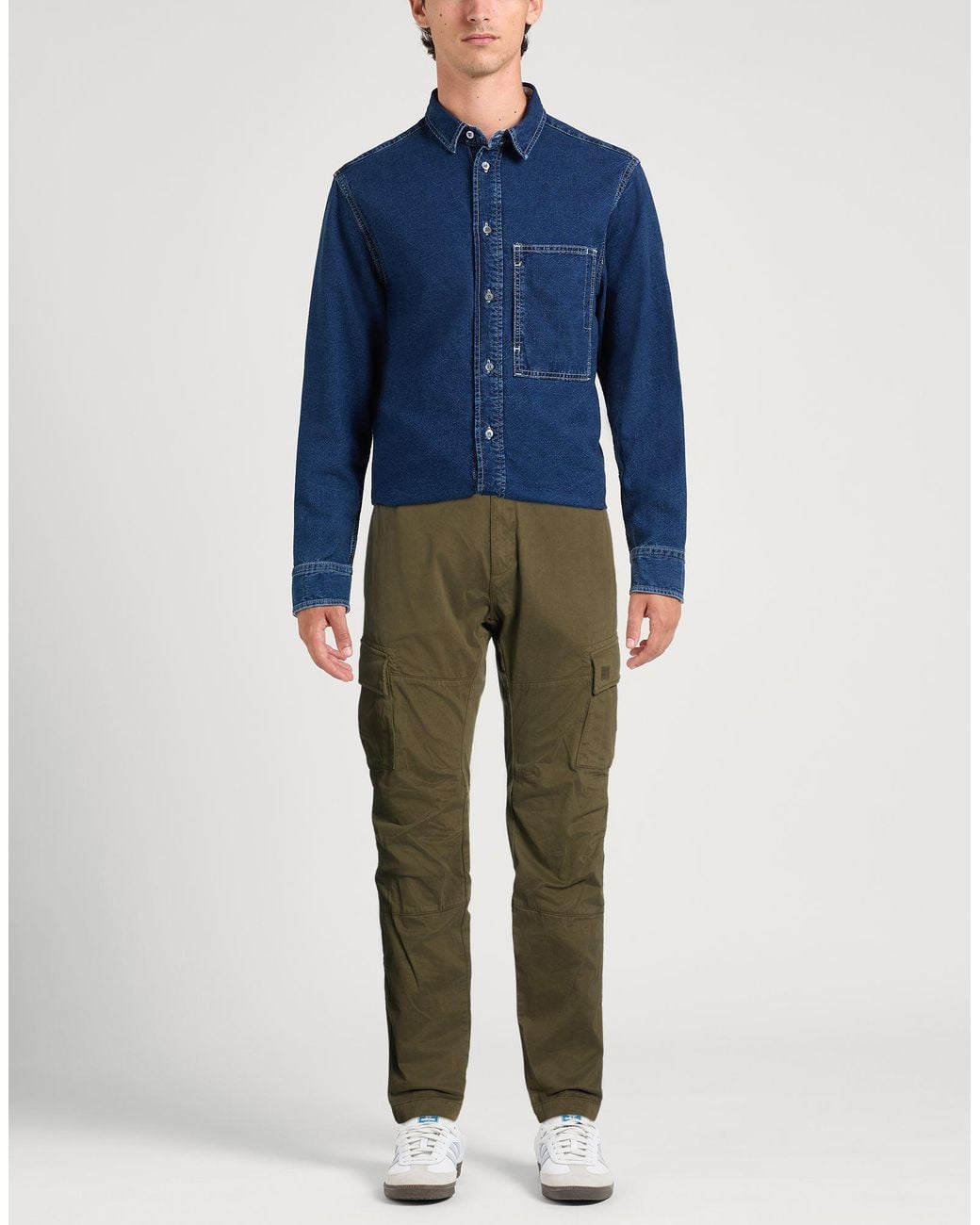 C P Company Green Pants for men