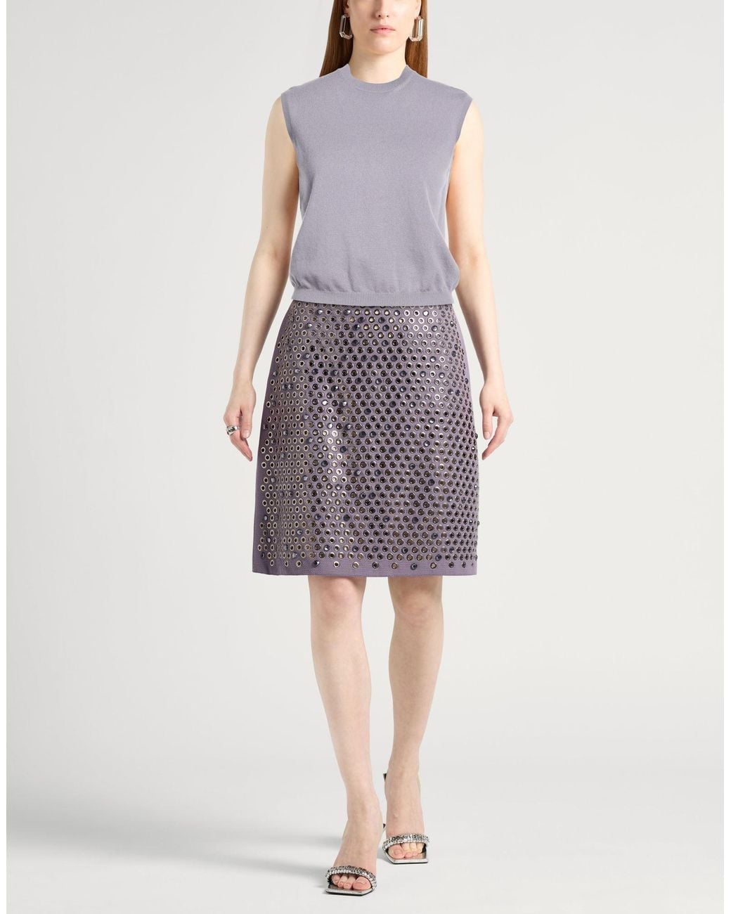 Ferragamo Purple Sweaters