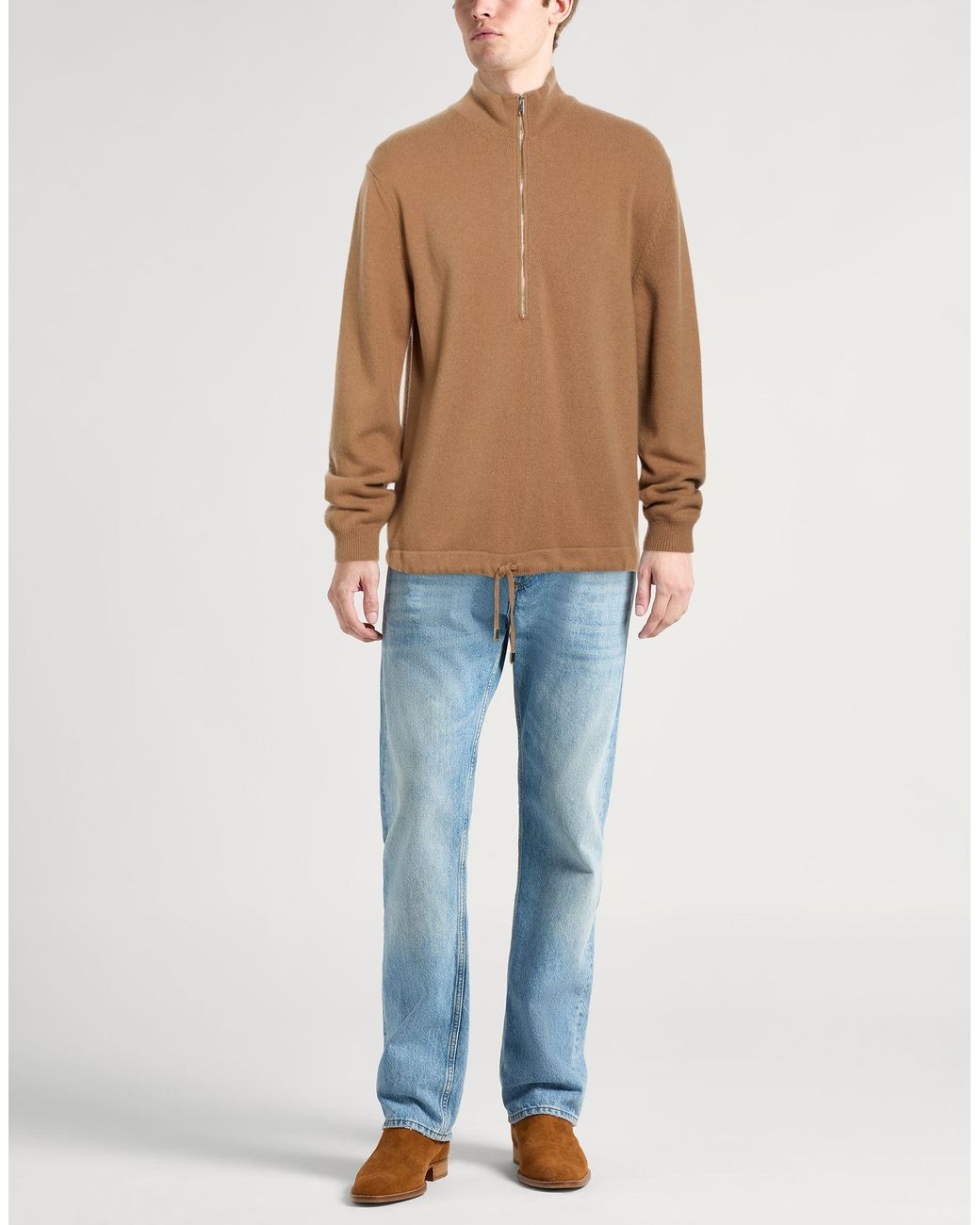 Daniele Fiesoli Brown Jumper for men