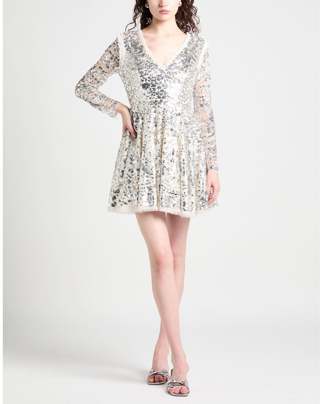 Robe Courte Needle & Thread en coloris White