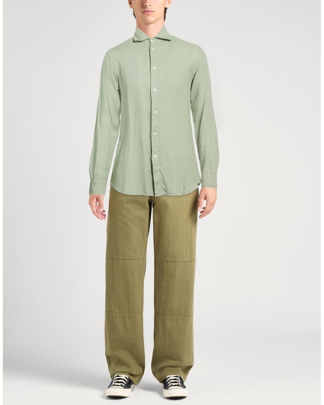 Camicia di Barena in Green da Uomo