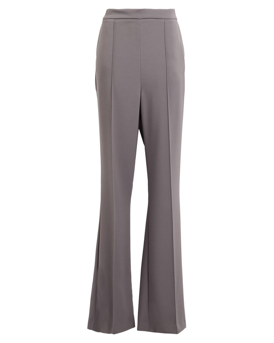 Elisabetta Franchi Gray Pants Polyester, Elastane