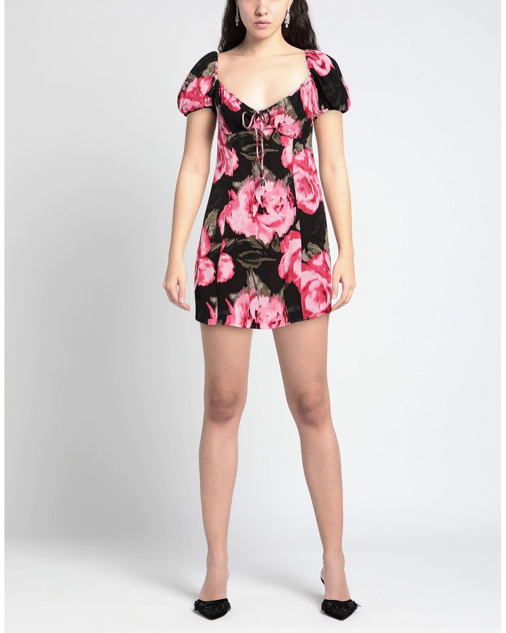ROTATE BIRGER CHRISTENSEN Red Mini Dress