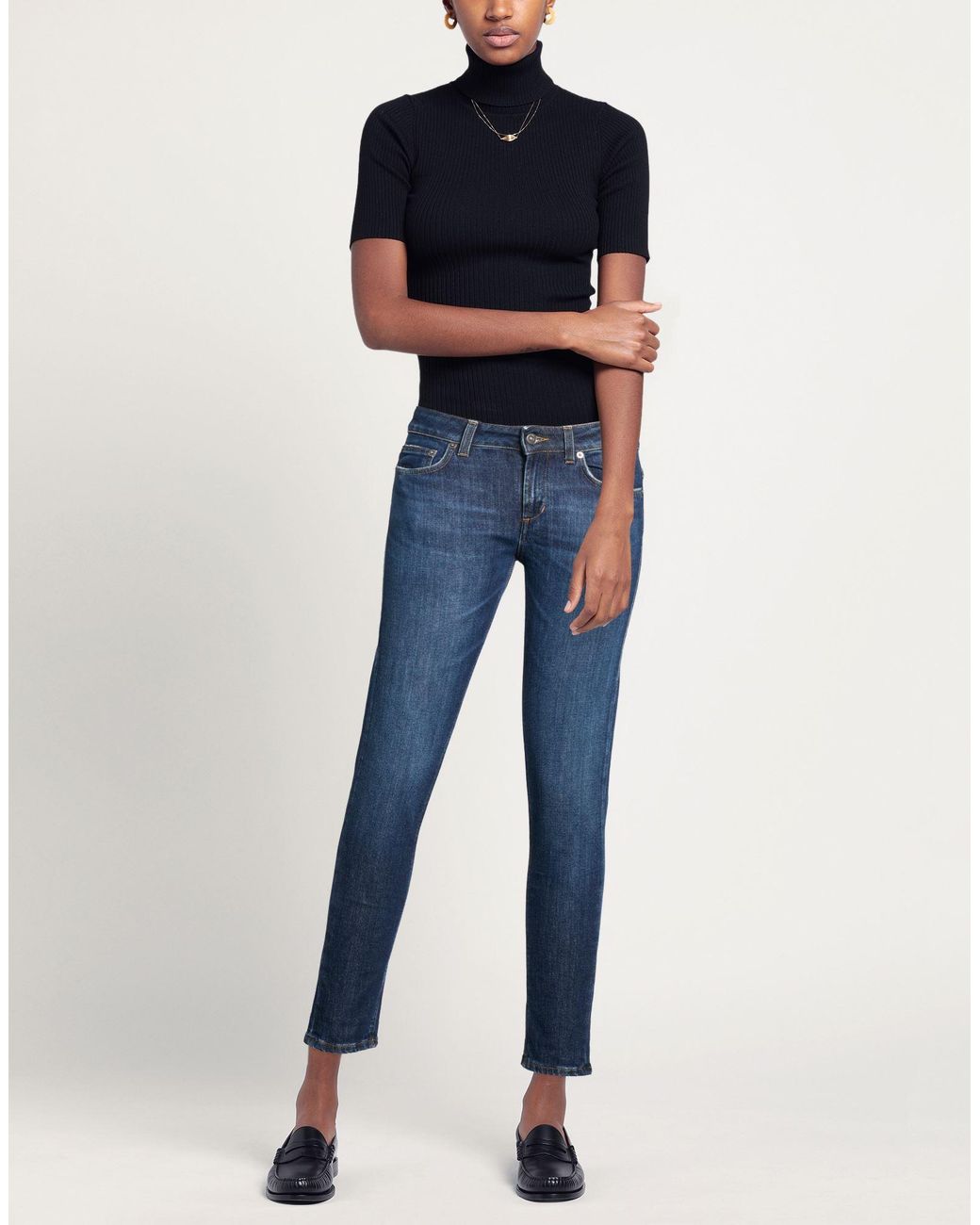 Dondup Blue Jeans Cotton, Elastane