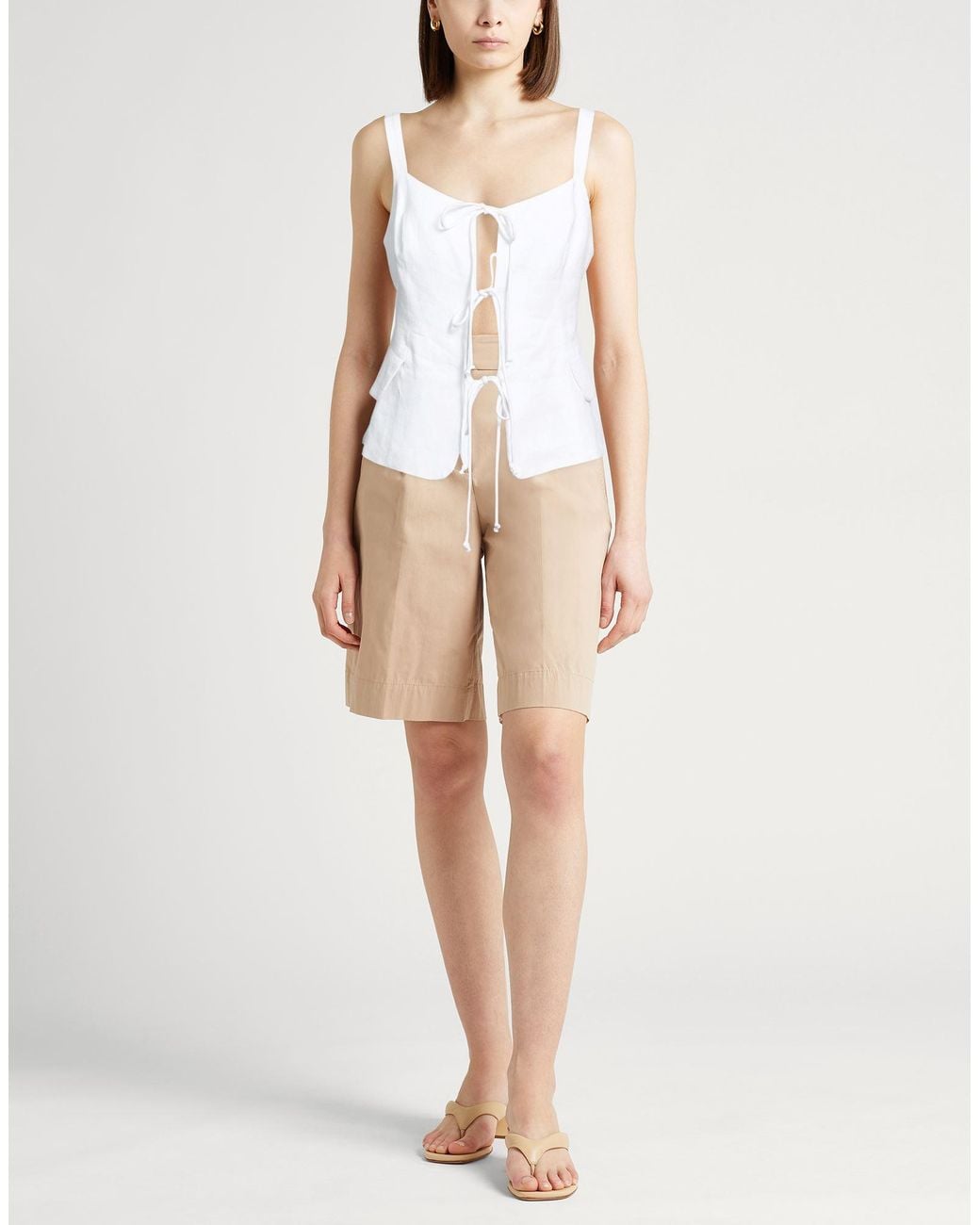 Casa Raki White Top Organic Linen