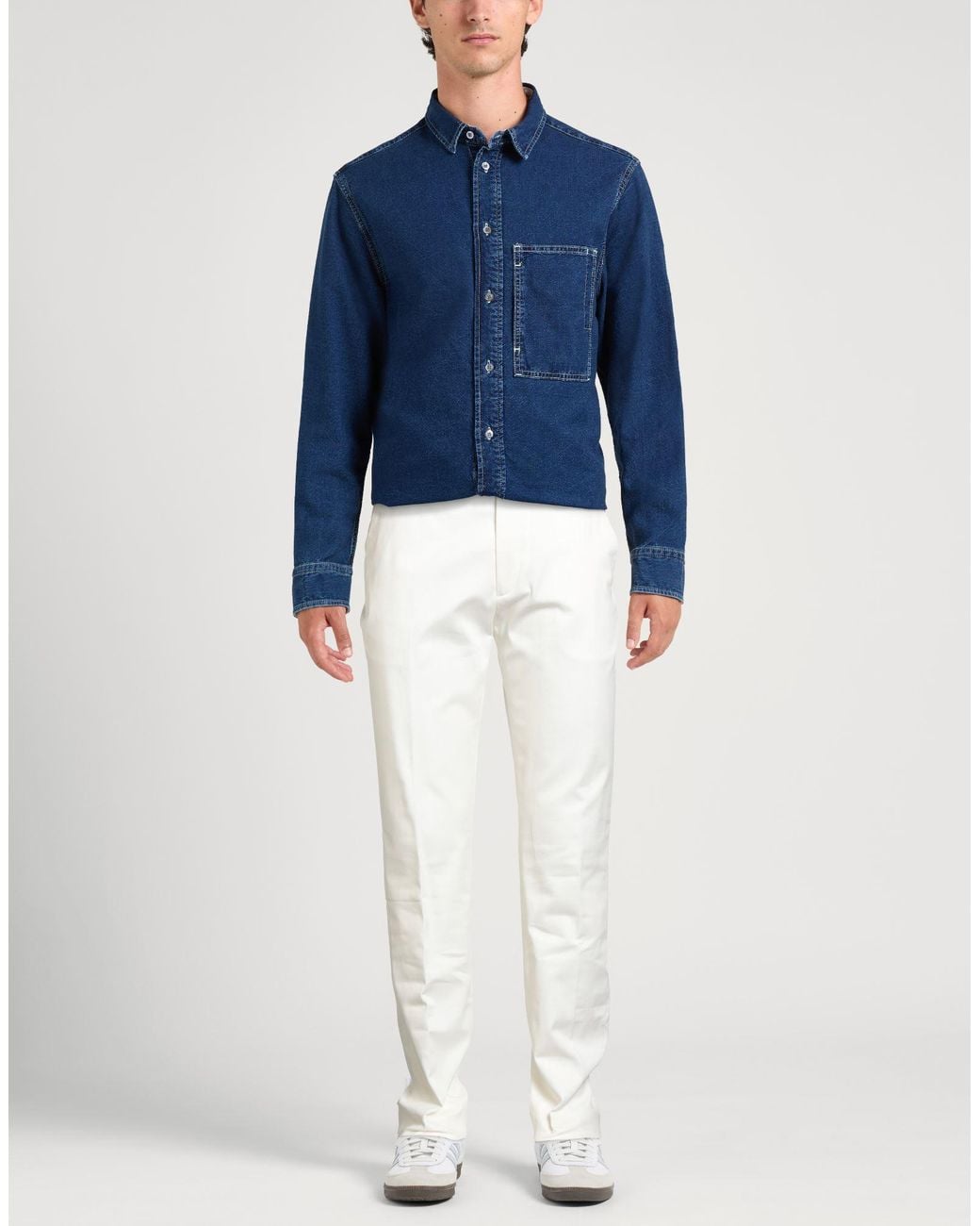 Berwich White Trouser for men