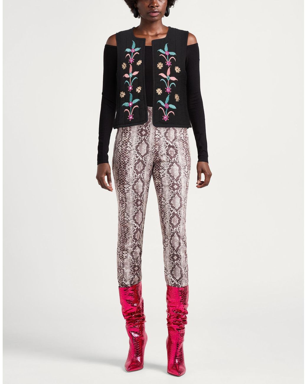 Antik Batik Black Tailored Vests
