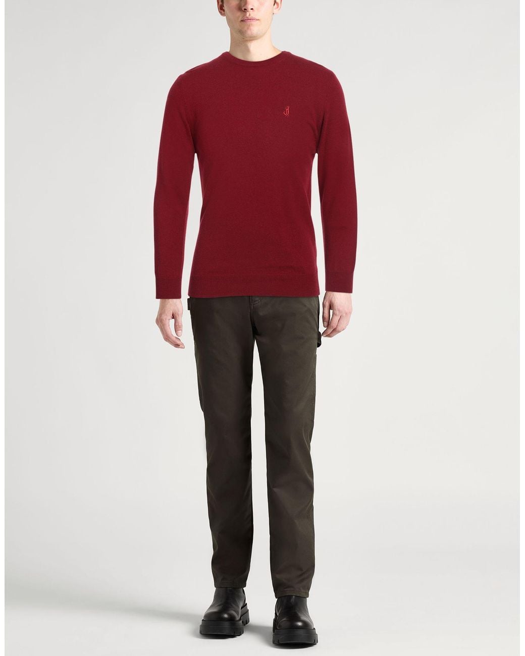 Jeckerson Red Sweater for men