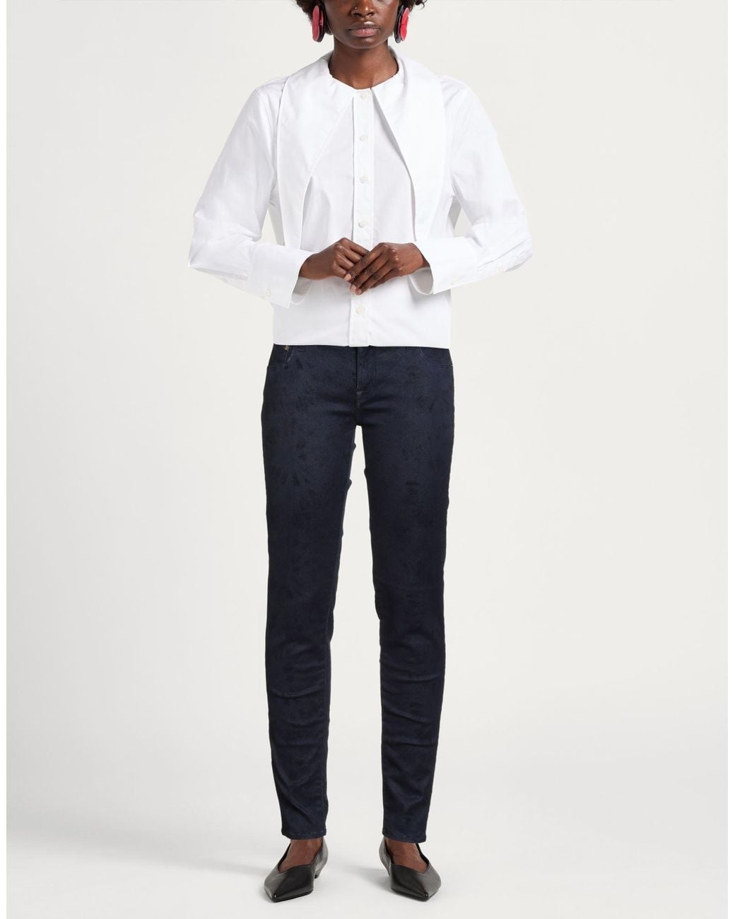 Jacob Cohen Blue Jeans Cotton, Polyamide, Elastane