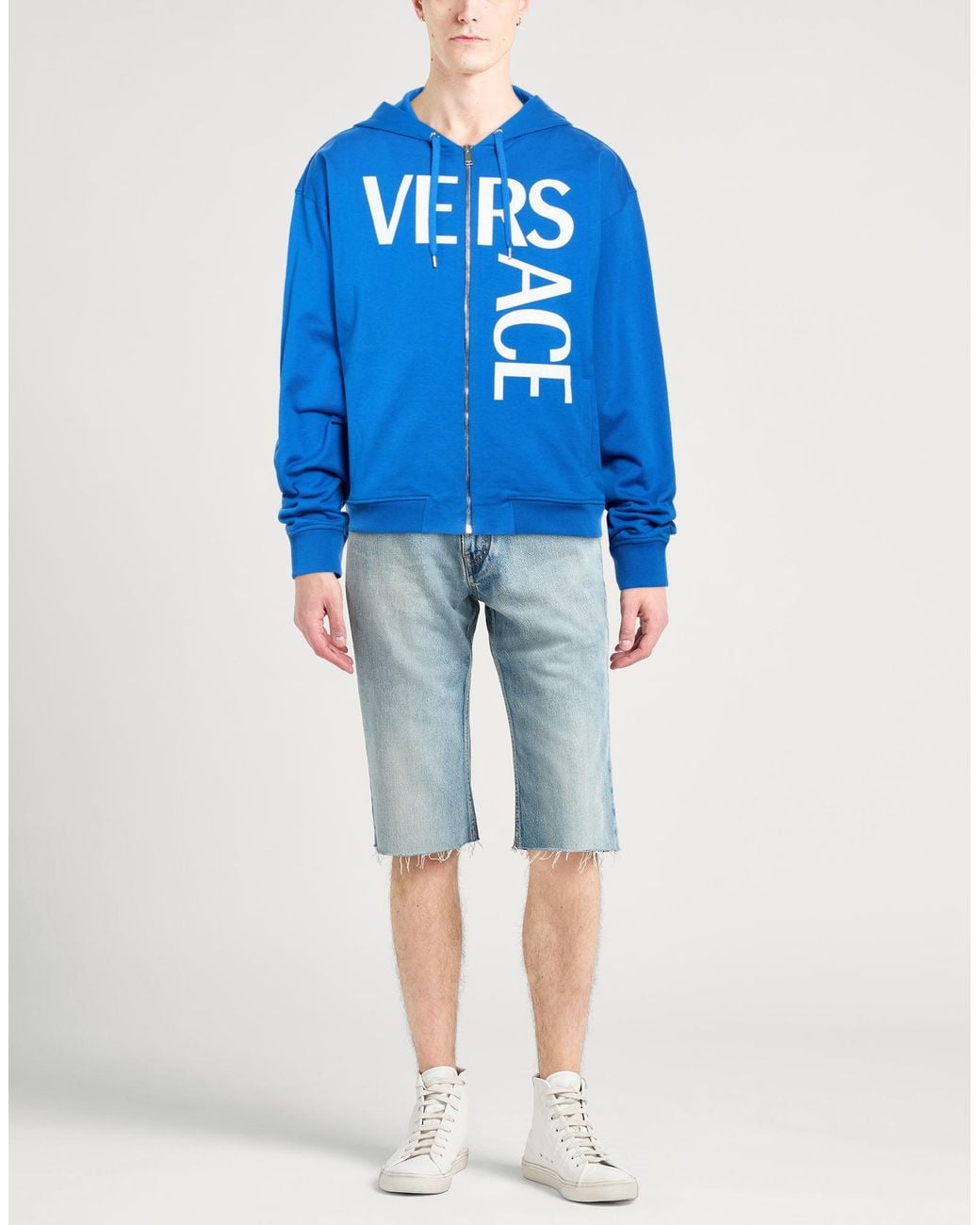 Versace Blue Sweatshirt for men