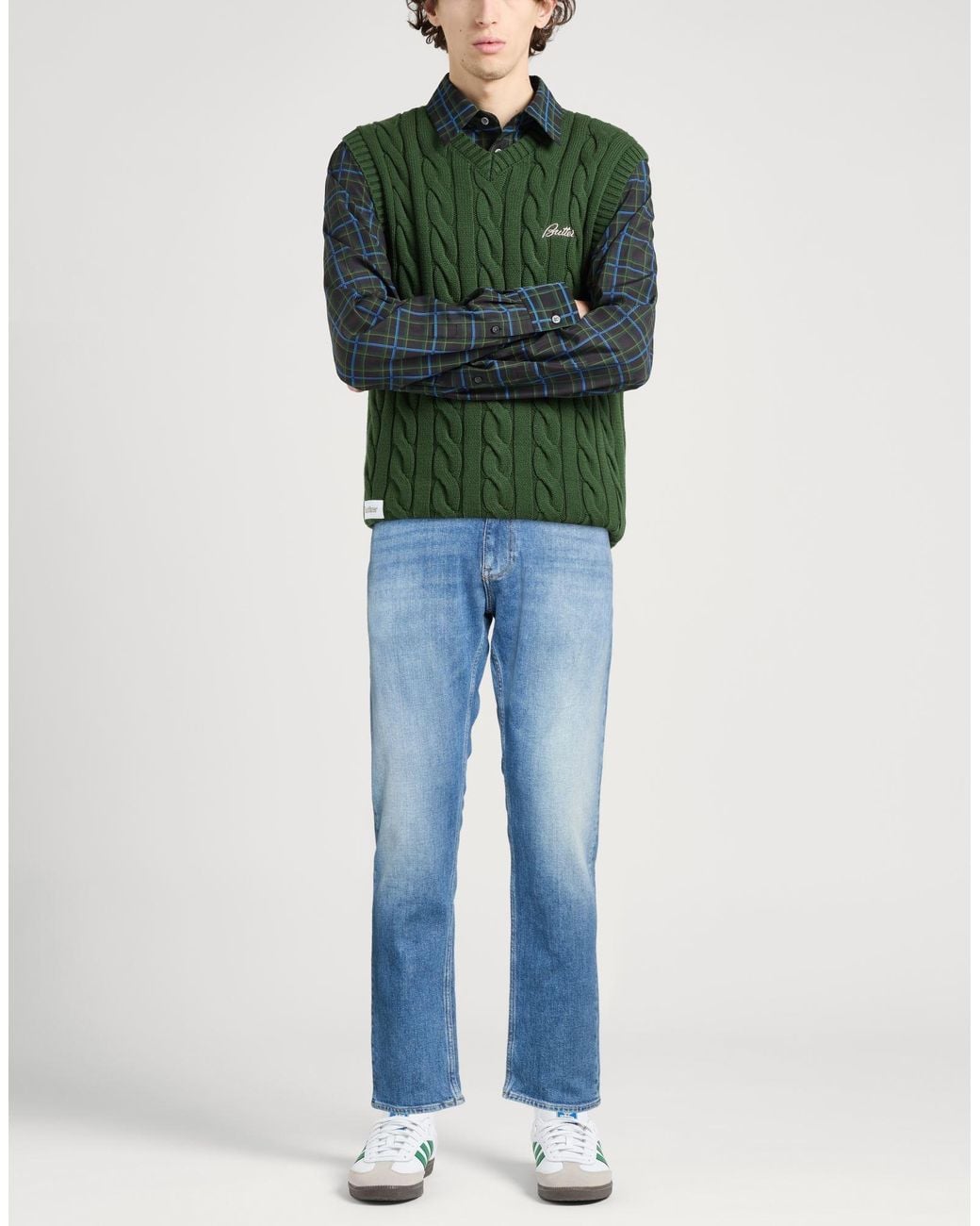 Tommy Hilfiger Blue Jeans Cotton, Elastane for men