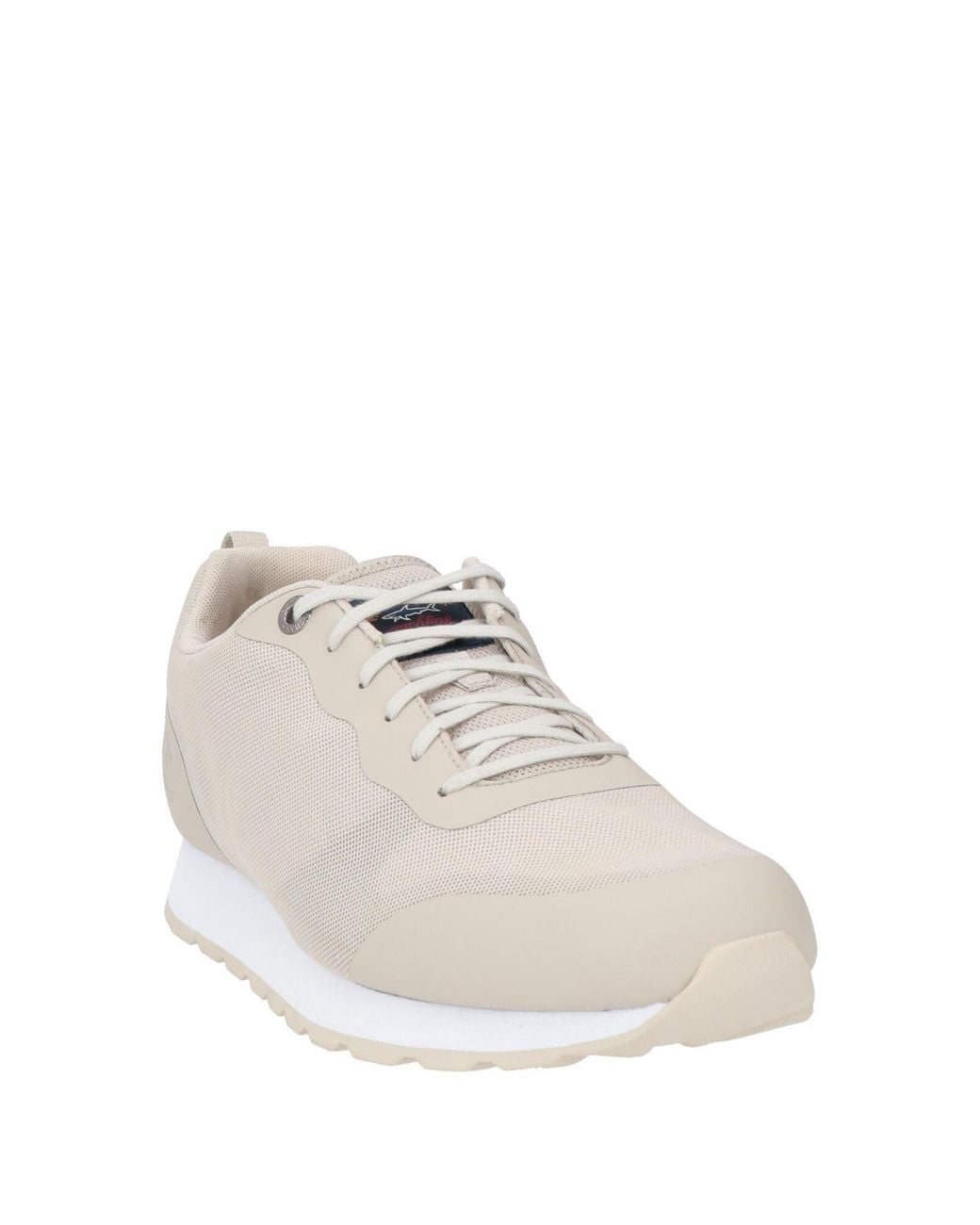 Paul & Shark White Light Sneakers Polyester, Thermoplastic Polyurethane for men