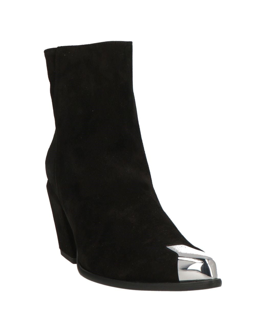 Nila & Nila Black Ankle Boots Leather