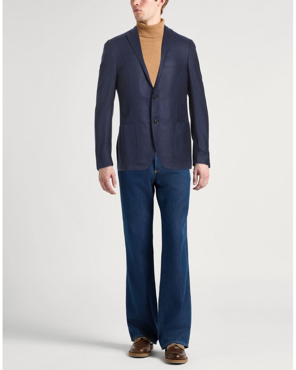 Corneliani Blue Blazers for men