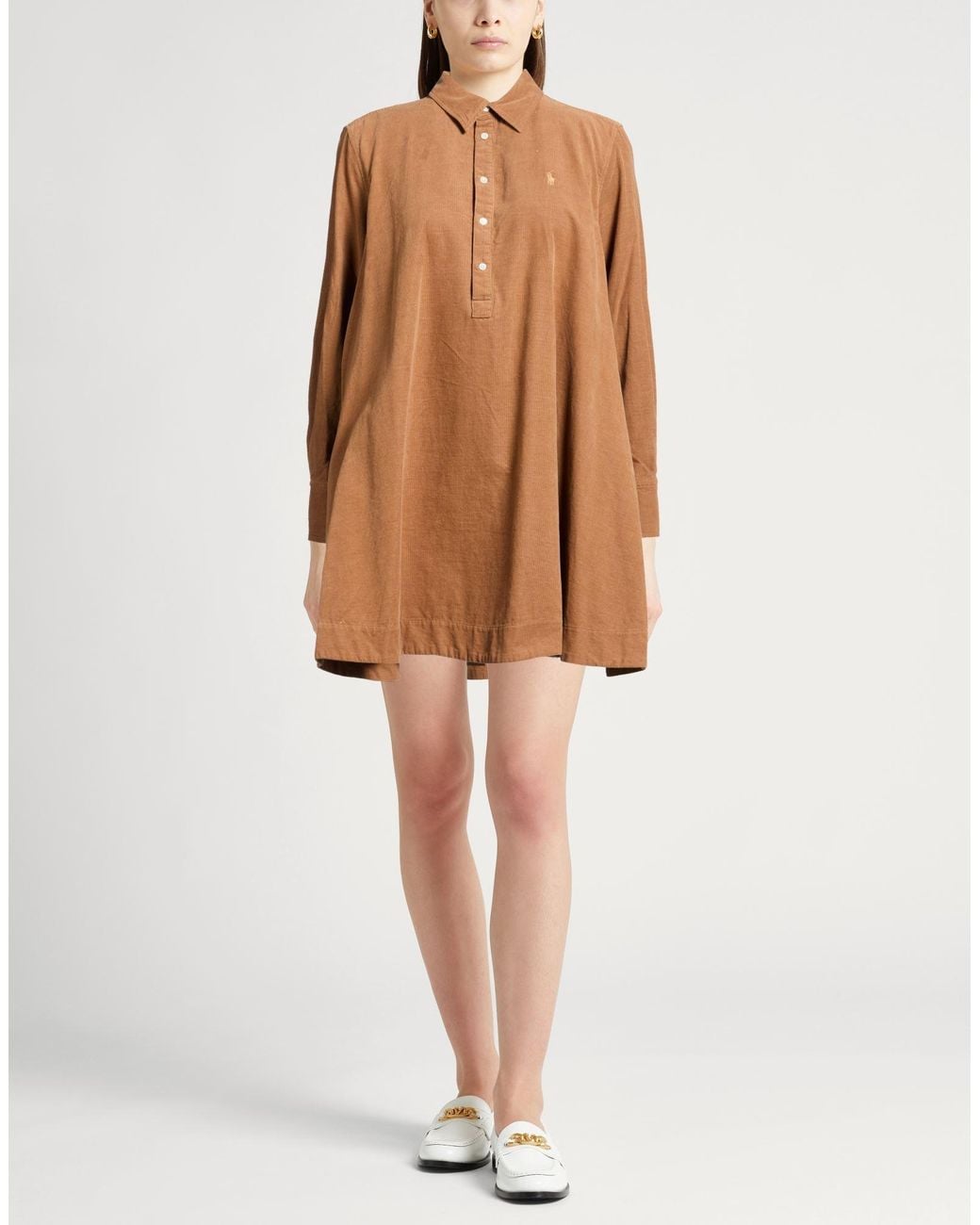 Polo Ralph Lauren Brown Mini Dress