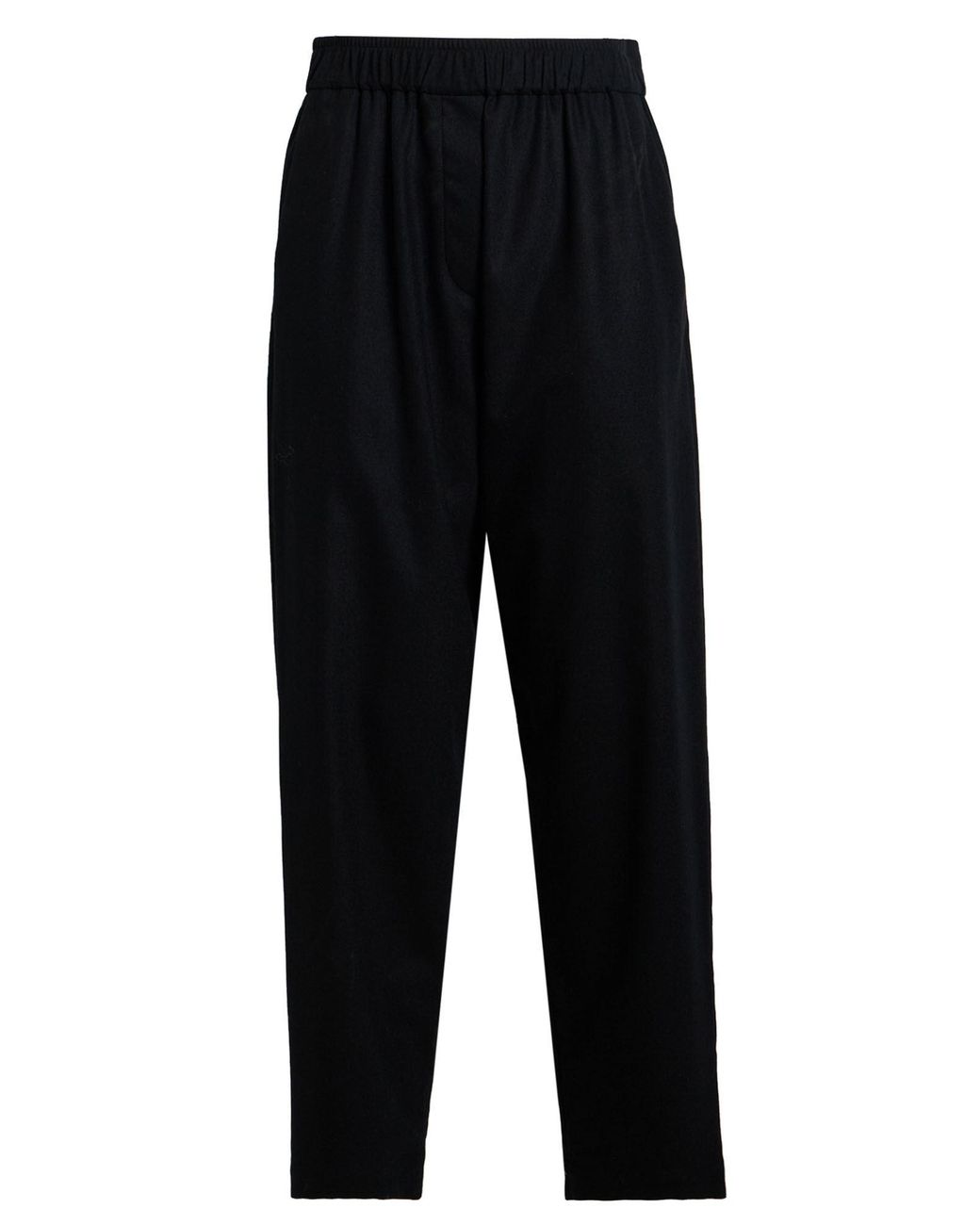 Giorgio Armani Black Pants Virgin Wool, Cashmere, Elastane
