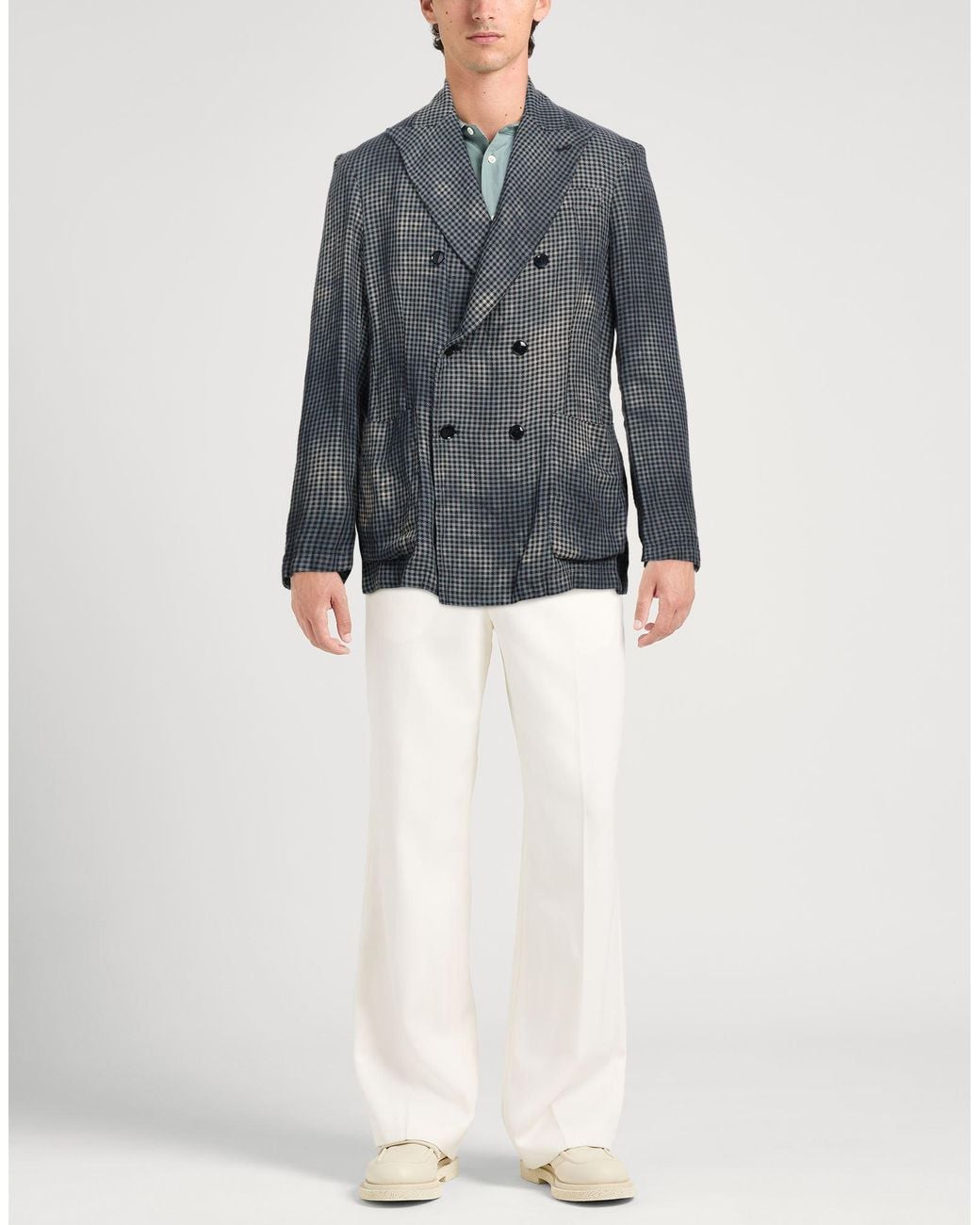 Blazer di Barena in Gray da Uomo