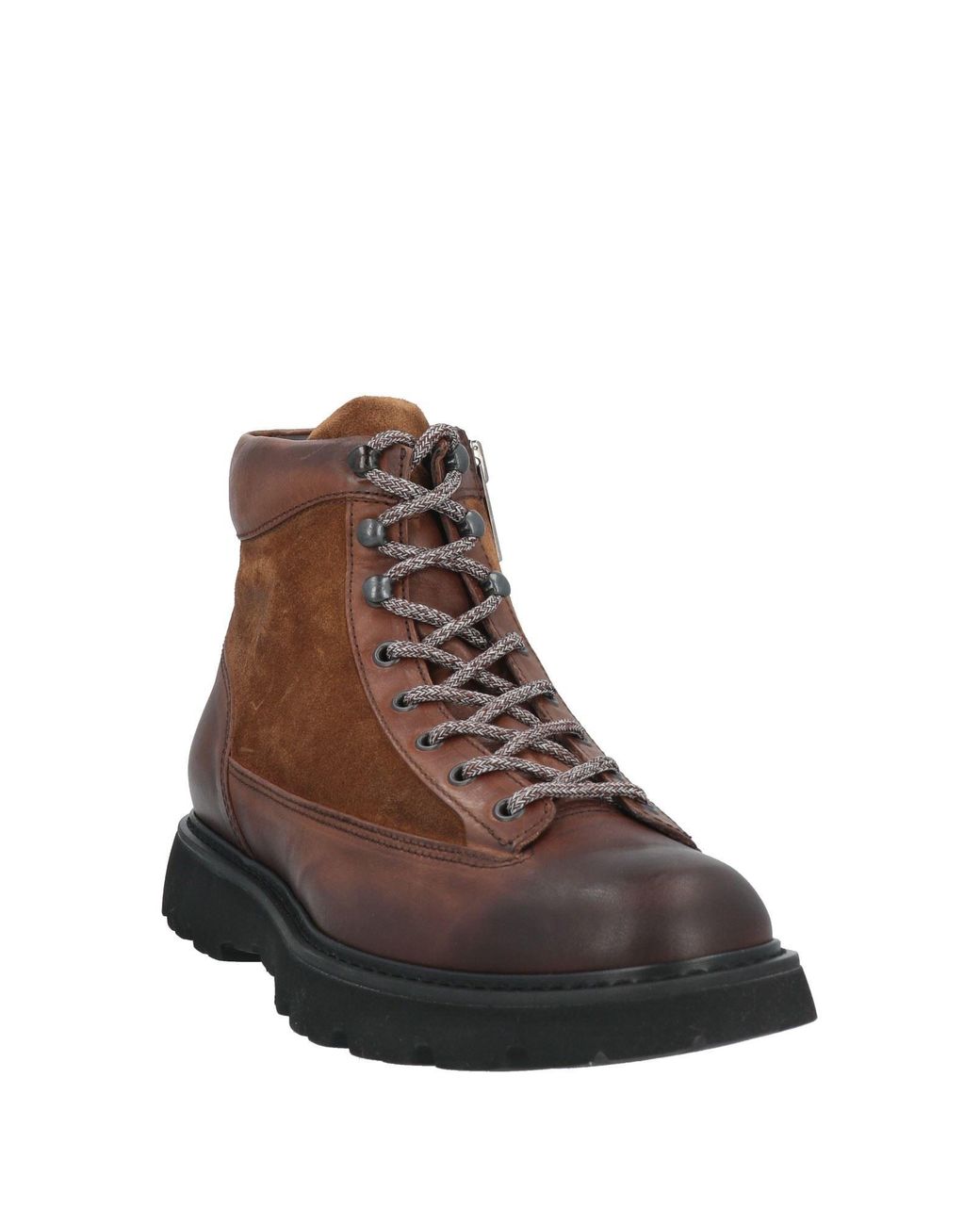 Doucal's Brown Ankle Boots Leather for men