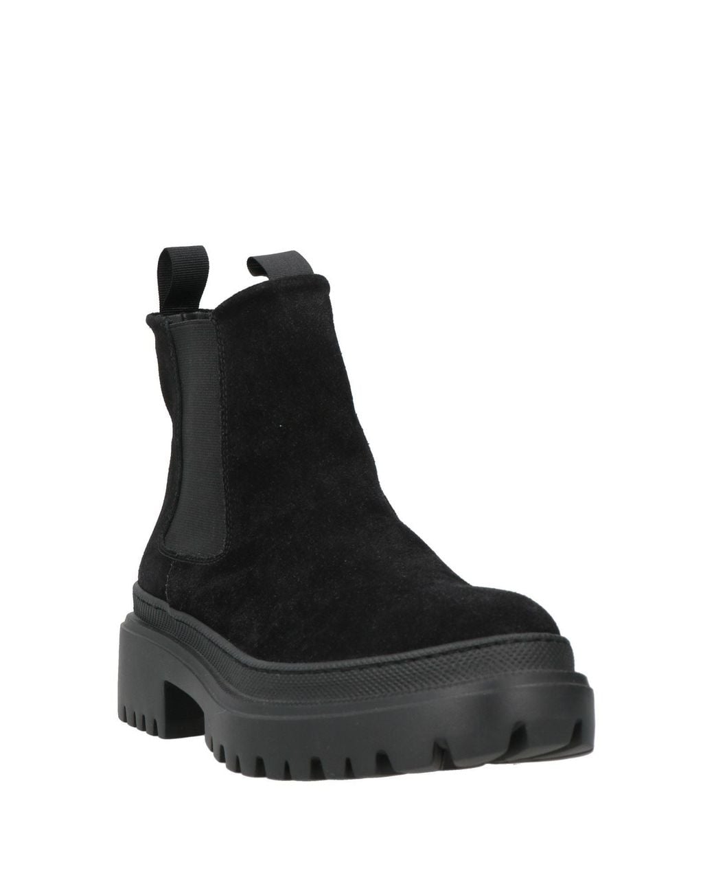 Pollini Black Ankle Boots