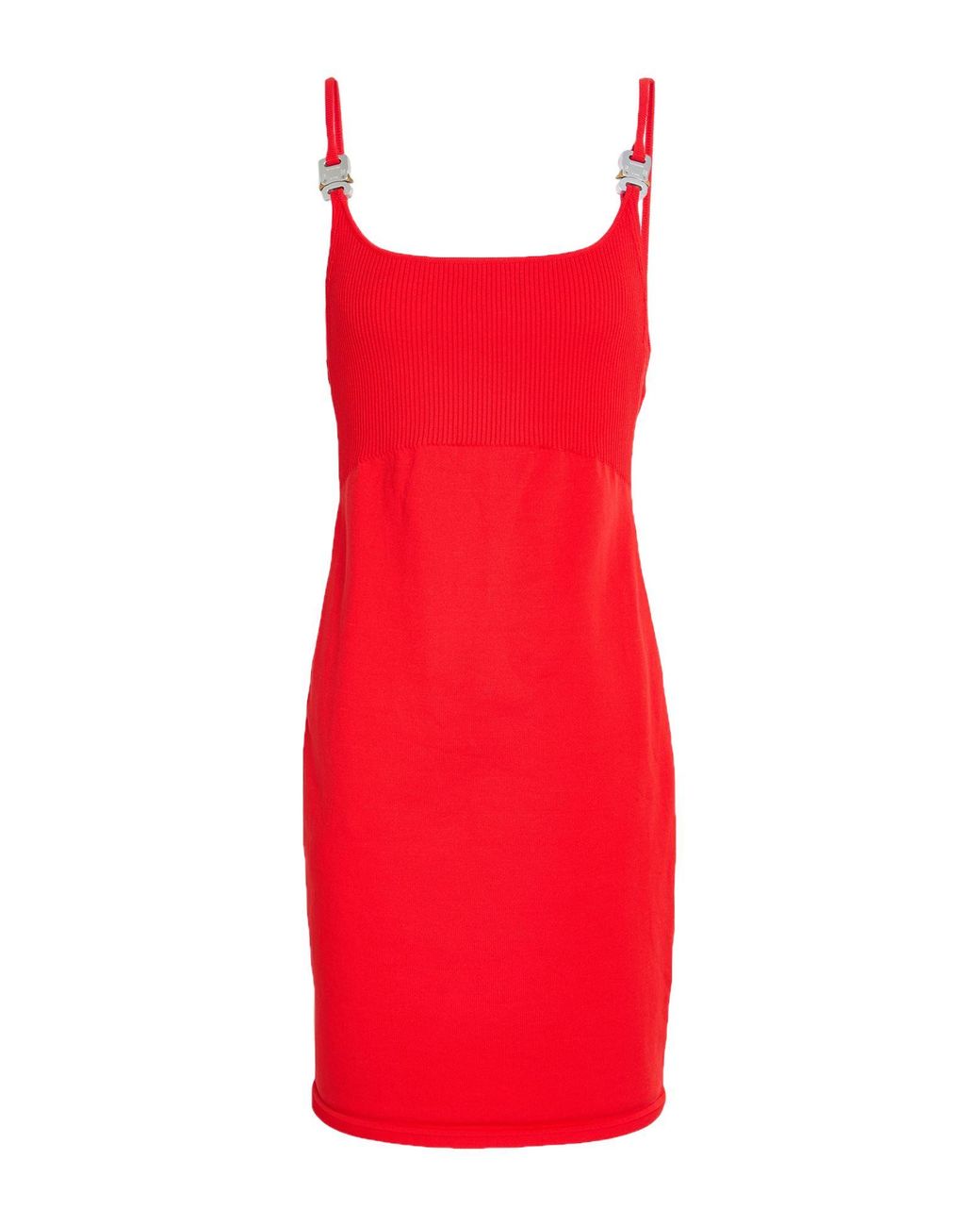 1017 ALYX 9SM Red Mini Dress Polyamide