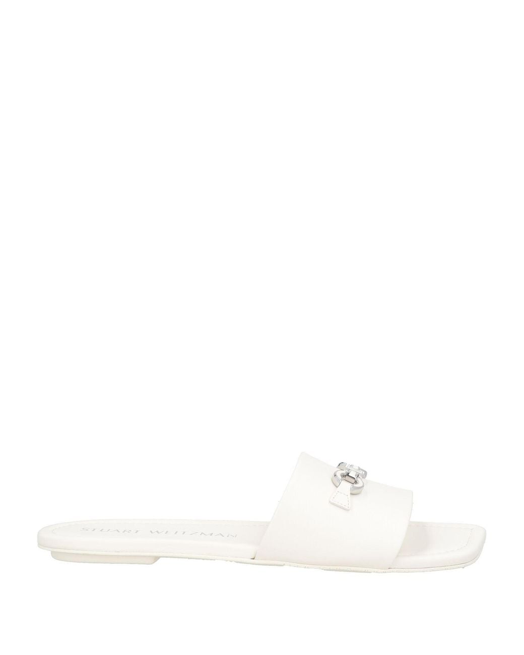 Stuart Weitzman White Sandale