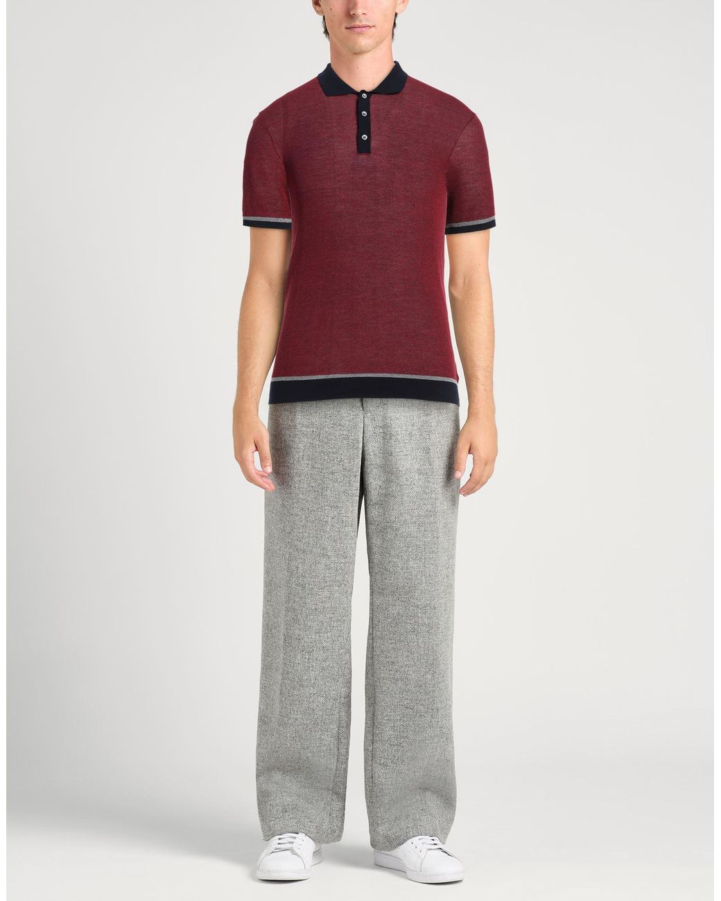 Zanone Red Jumper for men