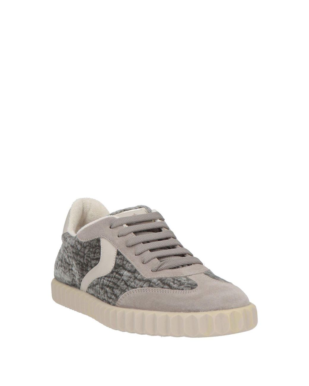 Voile Blanche Gray Sneakers Textile Fibers