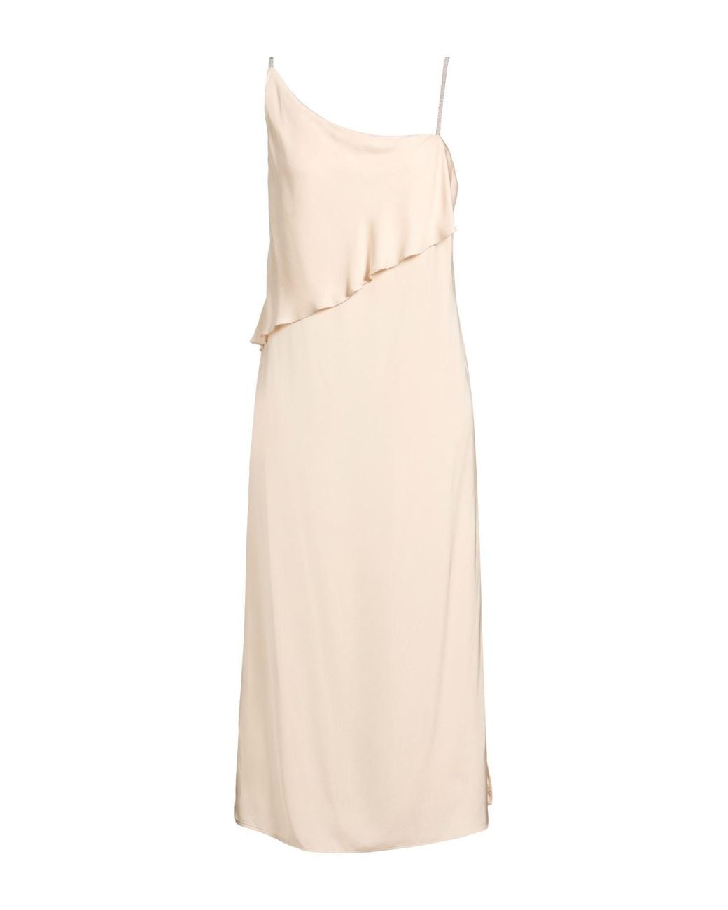 Peserico Natural Midi Dress Viscose