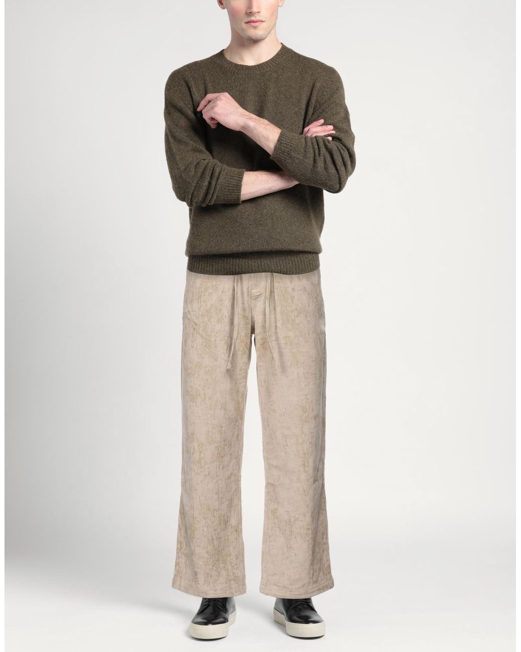 MYTHINKS Natural Pants for men