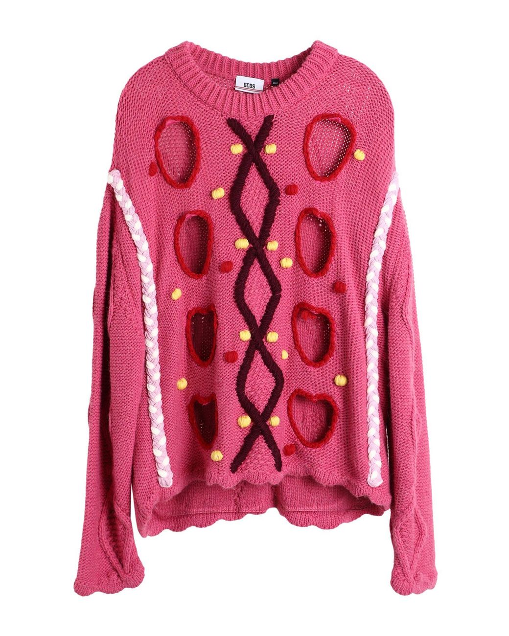 Pullover Gcds de hombre de color Pink