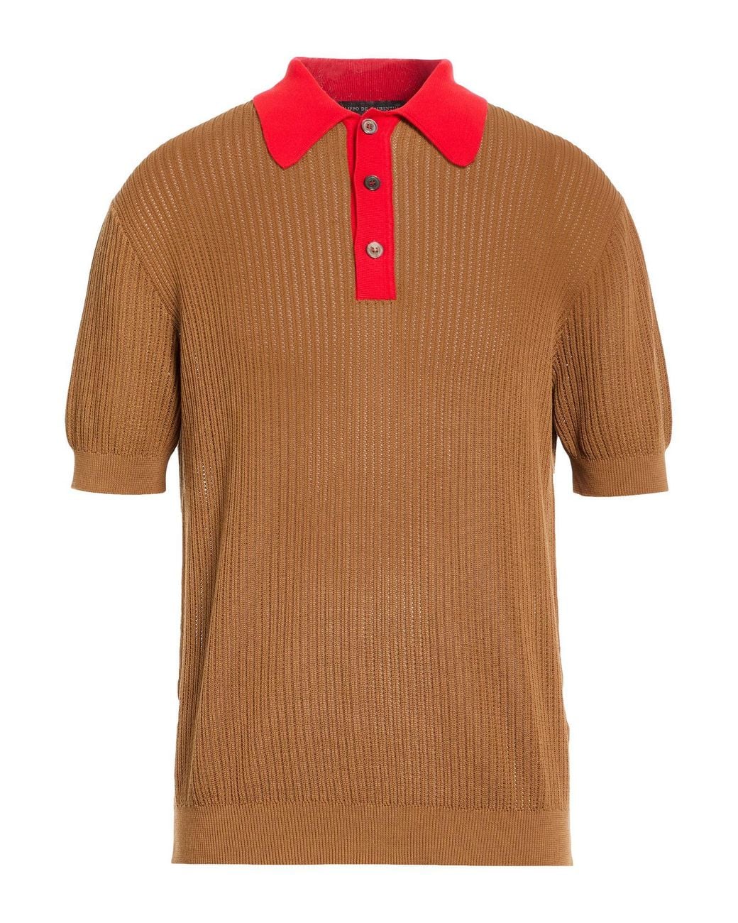 FILIPPO DE LAURENTIIS Orange Sweater Cotton for men