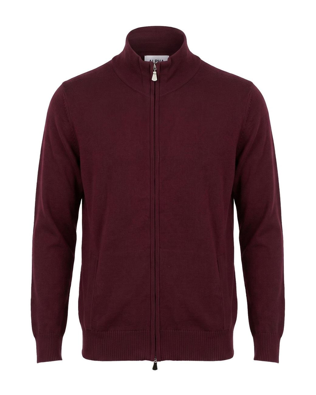 Alpha Studio Red Cardigan for men