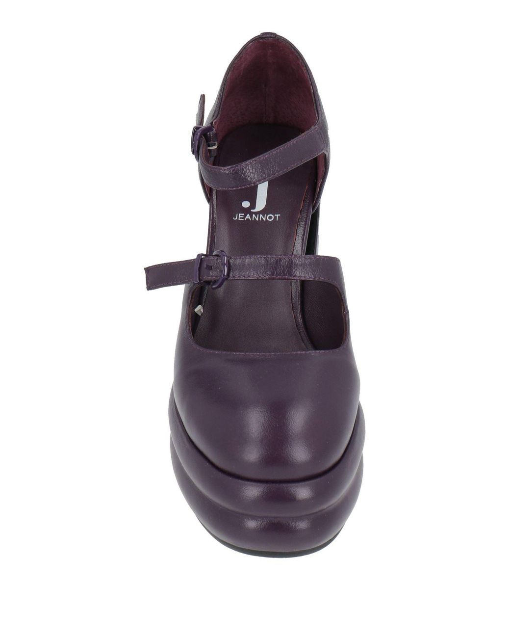 Jeannot Purple Pumps Leather