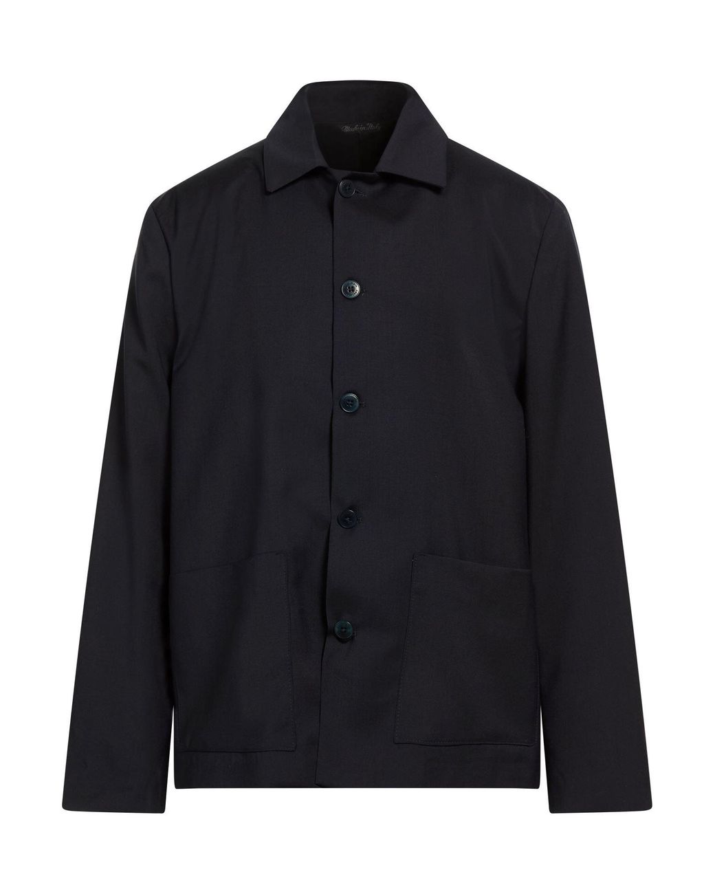 Costumein Black Blazer Virgin Wool for men