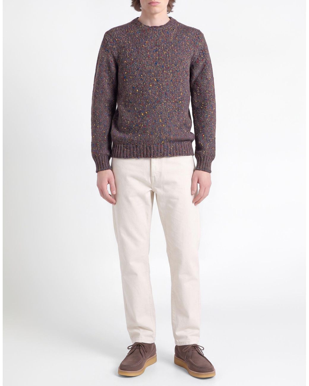 Fedeli Blue Jumper for men