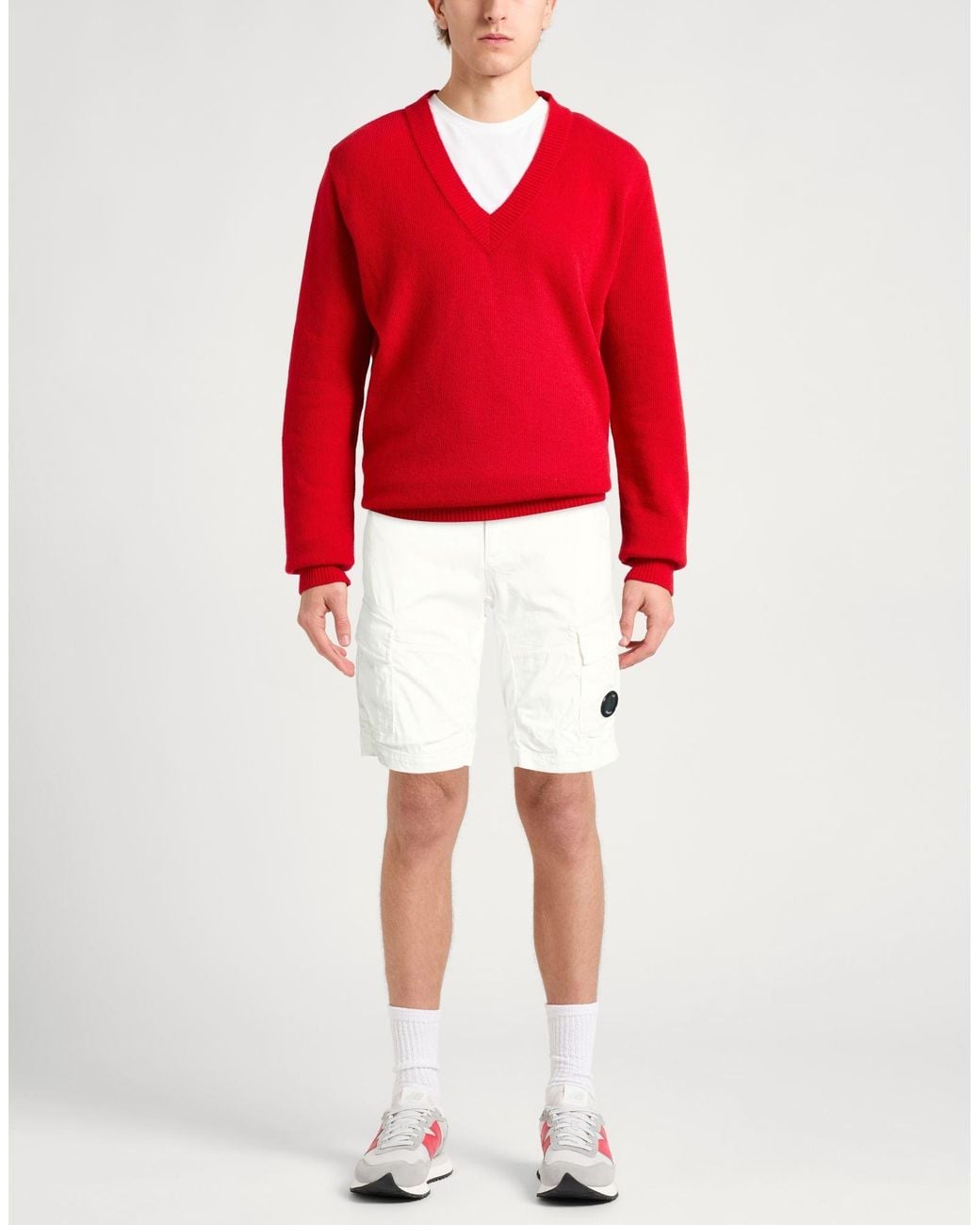 C P Company White Shorts & Bermuda Shorts for men