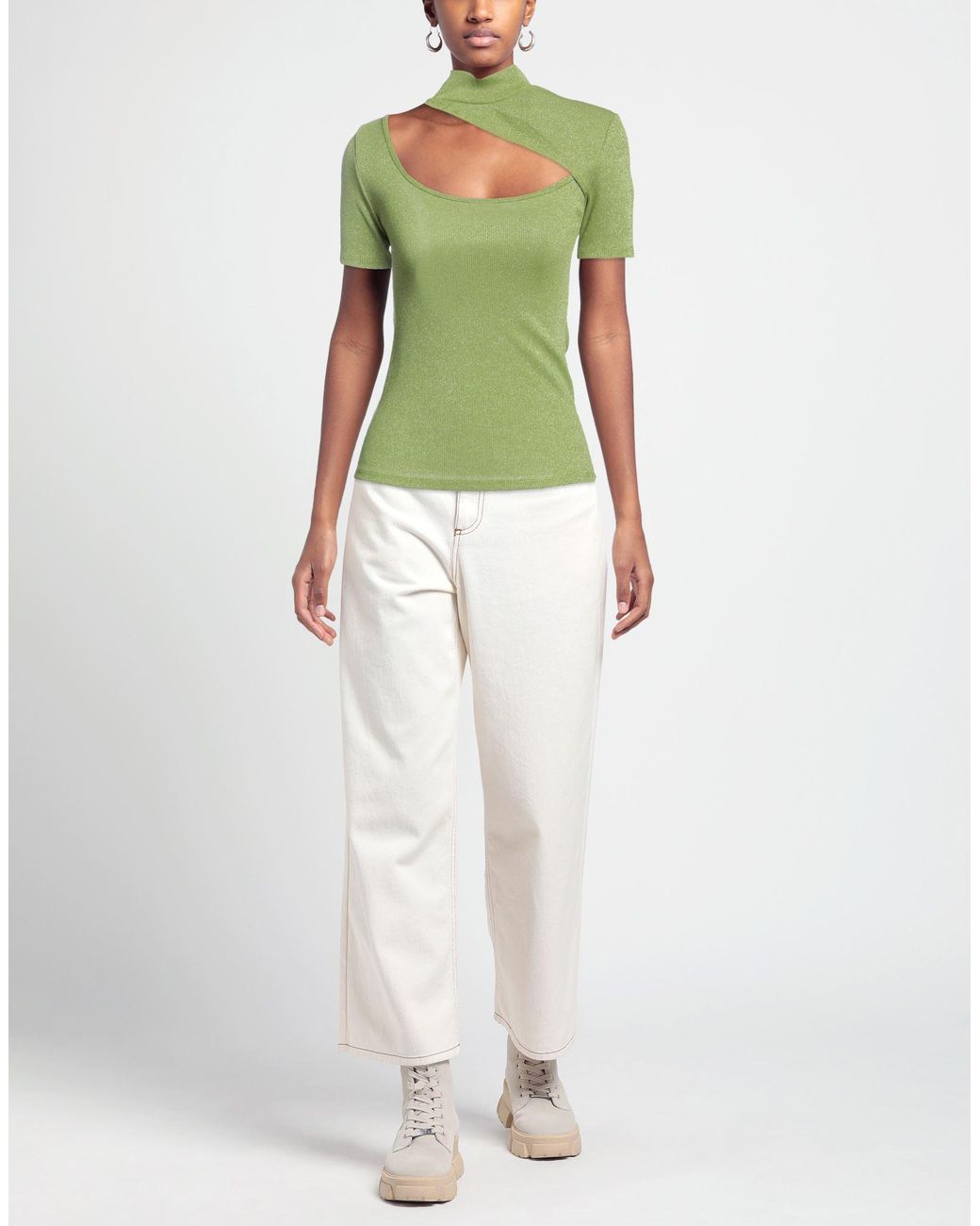 Berna Green Turtleneck