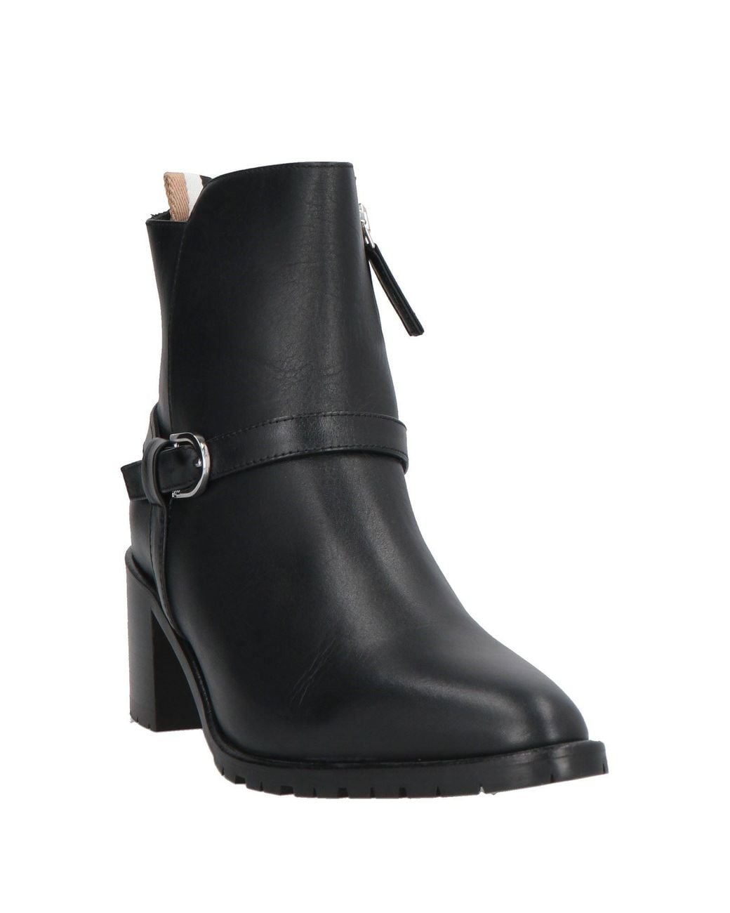 Boss Black Ankle Boots Leather