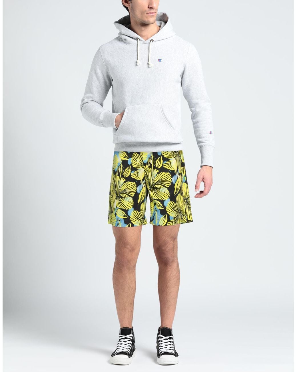 Shorts E Bermuda di MSGM in Yellow da Uomo