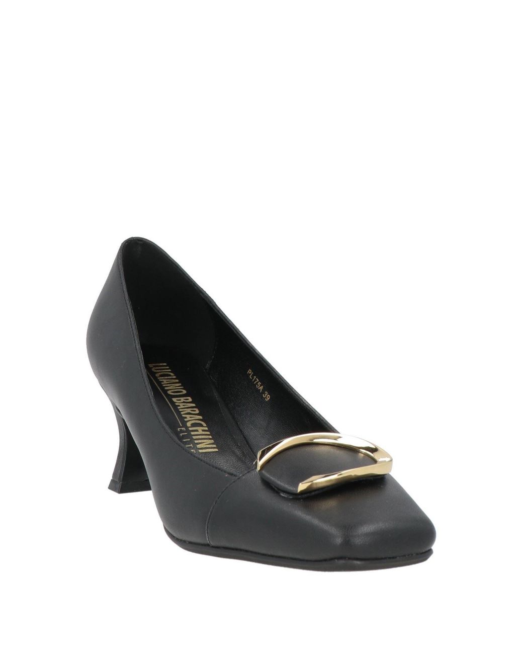 Luciano Barachini Black Pumps Leather