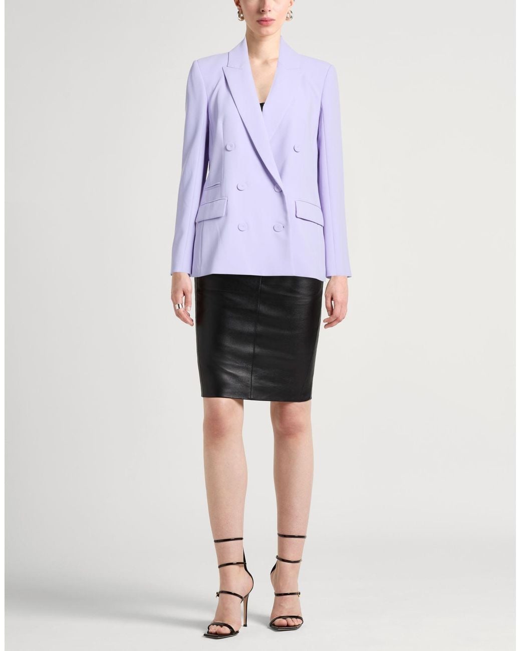 Patrizia Pepe Purple Blazer